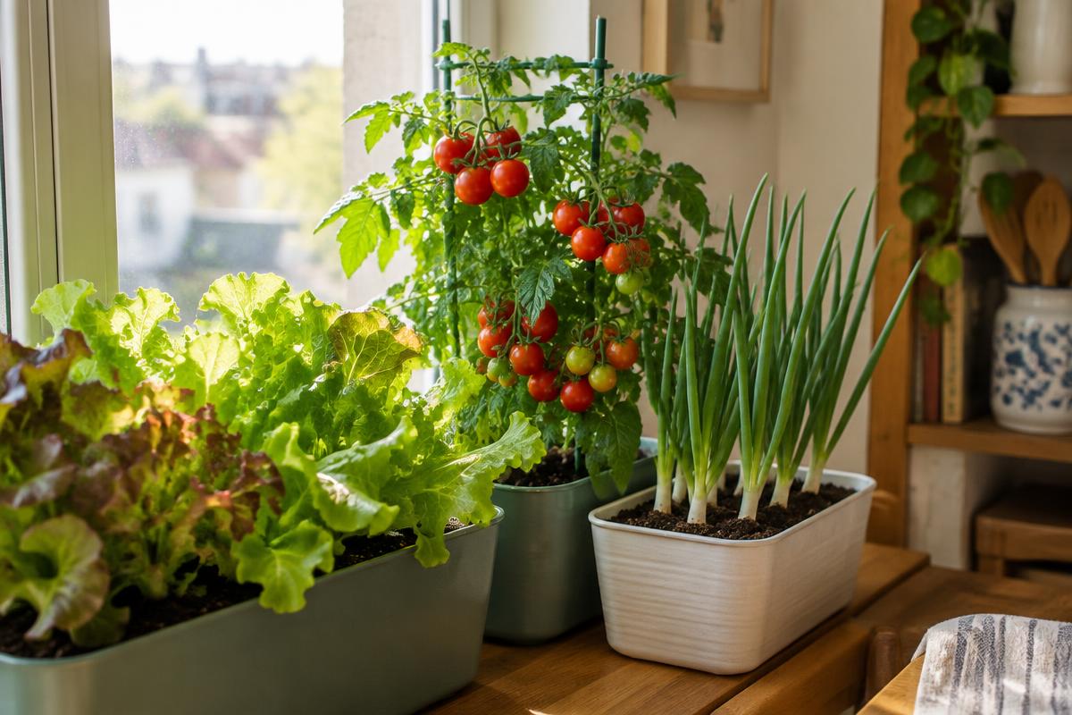 Small-Space Vegetables